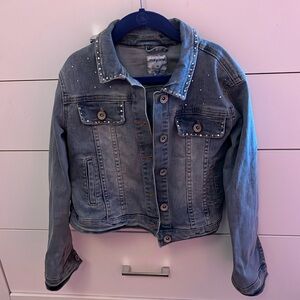 Girls Mayoral denim jacket with embellishment- size 10